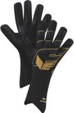 Erima Aeroclaw Legend Keepershandschoenen - Zwart / Goud | Maat: 11
