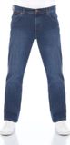 Wrangler Heren Jeans Broeken Texas Stretch regular/straight Fit Blauw Volwassenen Denim Jeansbroek