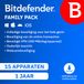 Bitdefender Family Pack - 12 maanden/15 apparaten - Nederlands - Download