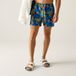 Regatta Zwempak Heren Blauw Geruit Korte Mouw Polyester 3XL