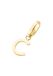 Giorgio Martello Milano Giorgio Martello Gouden (verguld) bedel | Letter C | 925 Zilver