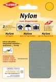 Kleiber Zelfklevende nylon-reparatielappen, zwart, 12 x 10 cm, 2 stuks