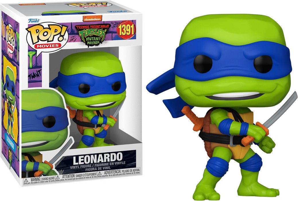 Funko teenage mutant ninja turtles mayhem pop vinyl: leonardo
