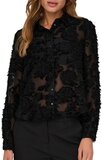 JDY Jacqueline de Yong Blouse Jdymaia L/s Shirt Wvn 15332572 Black - M