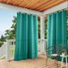 Exclusive Home Curtains In-Out Solid GT gordijn, polyester, blauwgroen, 54x120