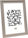 Deknudt Frames S45EF3 fotolijst 18x24 beige met staander, imitatietechniek, houten fotolijst