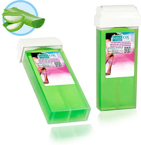 Super Nacre Aloe Vera hars cartridge, 3 x 100ml - Groen