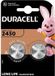 Duracell CR2450 Lithium Knoopcel Batterij 2 stuks