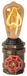 Lampe de bureau industrielle vintage, réglable, noir, douille E27, base en bois