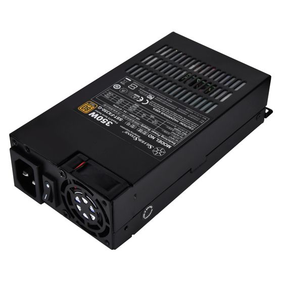 Silverstone FX350-G - Voeding - Zwart