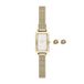 Skagen Vrouwen Horloge geschenkset 30 mm Goudkleurig