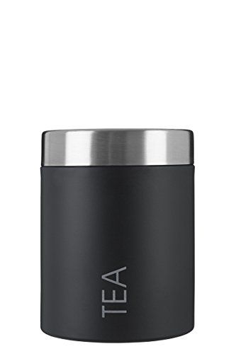 Premier Housewares Tea container zwart/zilver
