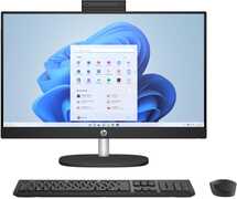 HP HP 24'' AIO - 24-cr0047nb - Jet Black - in hoogte verstelbaar - FHD webcam met IR