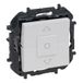 LEGRAND Schakelaar voor jaloezieën 6AX voor inbouwmontage, serie Niloé Step, wit, 398244B