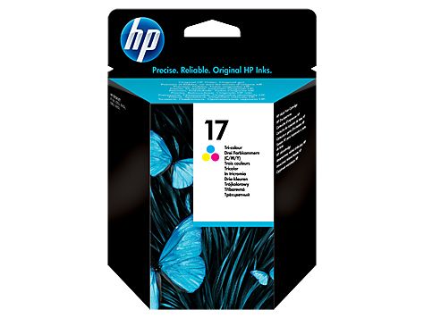 HP 17 CMY single pack / cyaan, geel, magenta