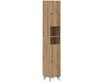 vidaXL Badkamerkast met open plank BREDA Artisanaal eiken