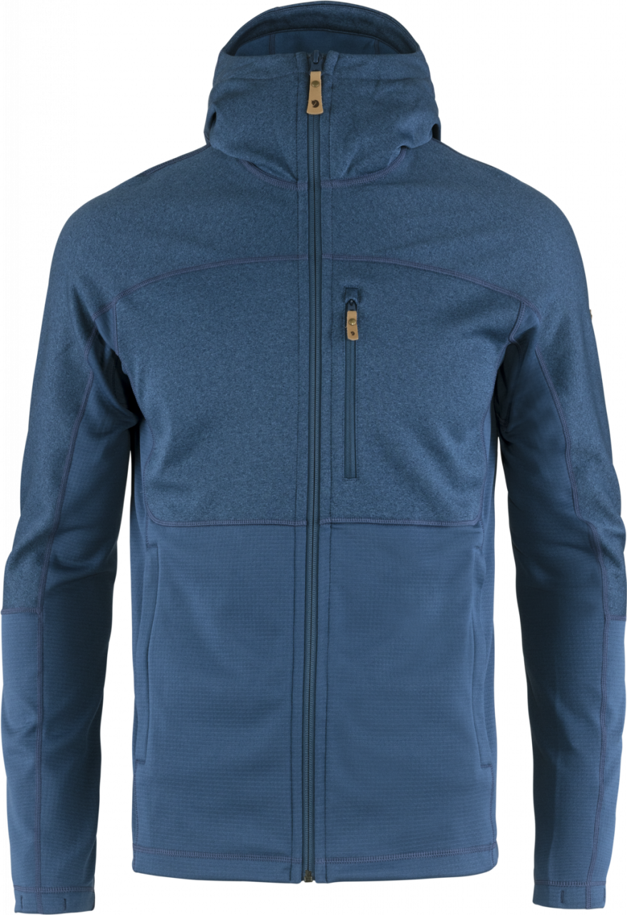 Fjällräven abisko trail fleece jacket heren blauw