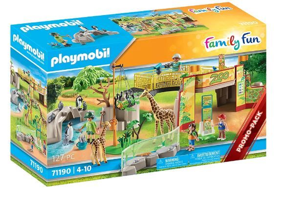PLAYMOBIL Family Fun Adventure Zoo - 71190