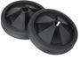Dailygoody Couvercle anti-éclaboussures en silicone pour poubelle - Lot de 2