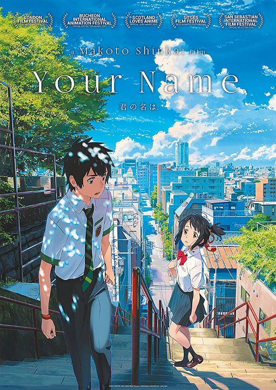 Makoto Shinkai Your Name dvd