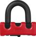 ABUS motorslot Power XS 67/105HB50 - U-slot met herinneringskabel en verlichte sleutel - ABUS veiligheidsniveau 14 - rood
