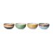 HKliving Petit bol 70s lot de 4 Multi