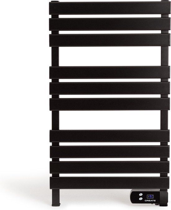 CREATE WARM TOWEL Elektrische handdoekverwarmer - Zwart - 500W