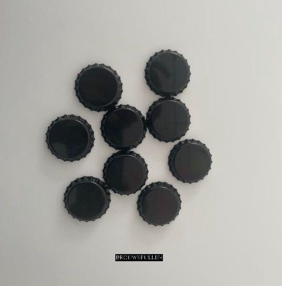 Krookkurken 26mm - Oxygen Savers - Zwart - 500 Stuks