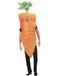 Smiffys Costume de carotte de Noël, orange avec tablier, costume de Noël pour adulte