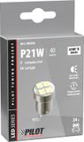 Lampa 24V LED Serie P21W BA15s Wit Dubbele Polariteit Autolamp