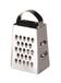 Ibili 705300 Mini-rasp, 4-zijdig, roestvrij staal, zilverkleurig