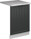 Vicco Fame-Line Vaatwasserfrontpaneel – 60 cm, WB Marmer Antraciet landhuis