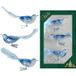 Krebs Glas Lauscha Weihnachtsbaumklammer CBK80872, Weihnachtsdeko, Christbaumschmuck (3-tlg), Glasvogel