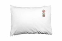 Bona Basics Decoratieve kussenhoes Wit 50x35 cm