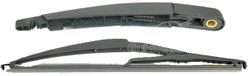 METZGER 2190374 Ruitenwisserarm, achter, compleet met ruitenwisserblad, geschikt voor MERCEDES-BENZ R-Klasse (W251, V251)