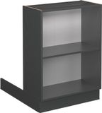 Vicco Fame-Line Îlot de cuisine – 60 cm sans plan de travail Anthracite