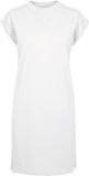 Build Your Brand Turtle Robe T-shirt courte pour femme - Blanc taille M