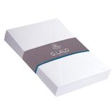 Lalo 19101L – een verpakking in folie met 25 enveloppen met witte rubberen coating, 13,1 x 19 cm, 120 g, wit