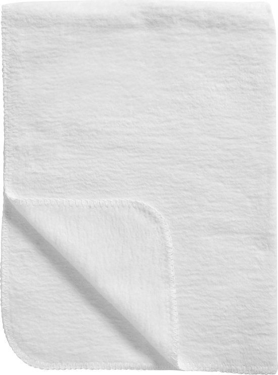 Meyco Uni ledikant deken - Wit - 100x150cm