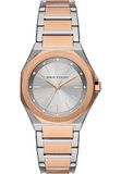 Armani Emporio Armani Luigi AR11566 Horloge - Leer - Bruin - Ø 43 mm