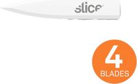 Slice 10532 Keramische reservemesjes, multifunctioneel mes, dolvormig 4 stuk(s)