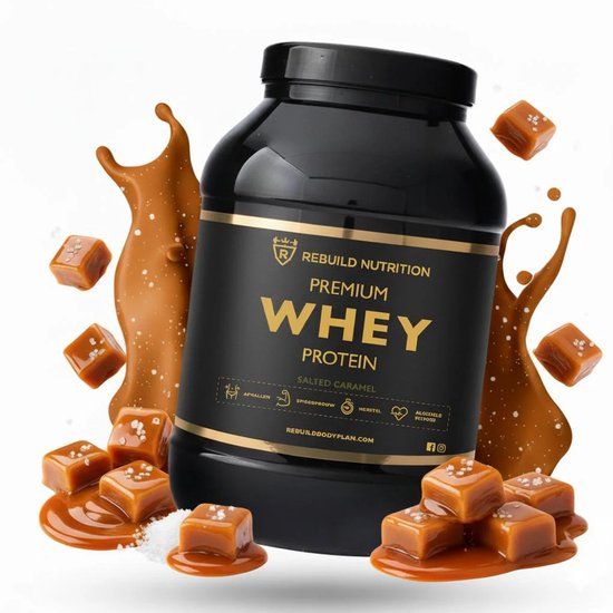 Rebuild Body Plan Rebuild Nutrition Whey Protein Salted Caramel 1000g
