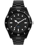 Timex Legacy TW2Y04500 Horloge - Kunststof - Zwart - Ø 42 mm