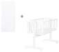 roba Babywieg wit incl. matras 40 x 90 cm