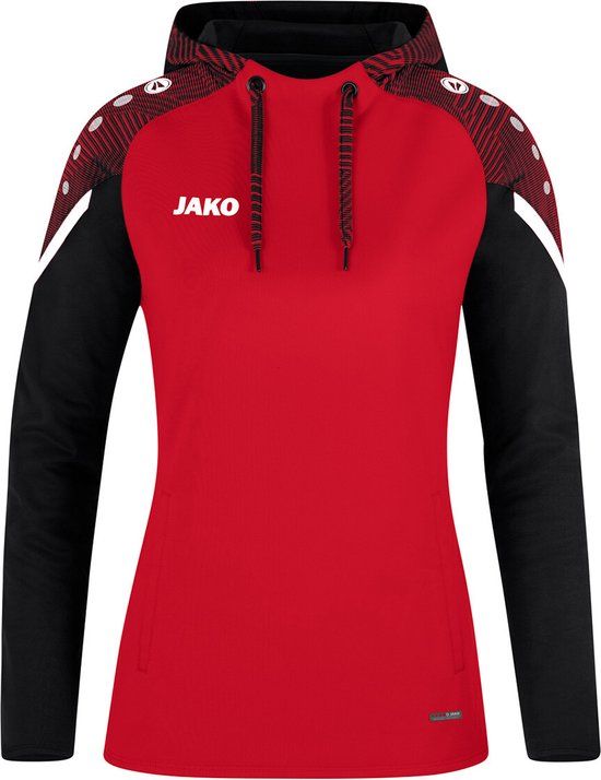 Jako Performance Women's Hoodie - Red - Size 36