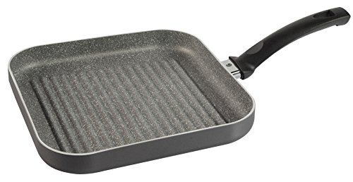 Ballarini Lucca Grill Pan - 27 cm - Grey - Non-Stick