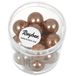 Rayher Renaissance 14404520 glazen waxparels, 12 mm, 21 stuks