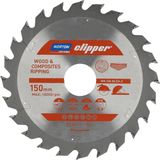 Norton - Cirkelzaagblad - 150mm - 24 Tanden - Voor Hout en Composieten