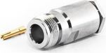 VARIA Group N-connector, HDF 400 KL, geschikt voor kabels, Aircom Plus, RG213, met klem- en soldeerverbinding
