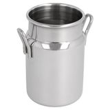 García de Pou 204.23 Mini melk 145 ml, 5 x 7,5 cm, 12 stuks zilver